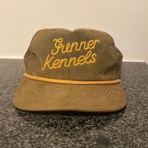 Army Green "Gunner Kennels" Vintage Snapback Hat